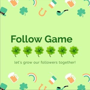 💲 Follow Game 🙌🏼💕☘️